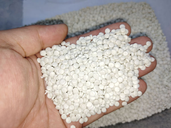 金华白色HDPE再生塑料颗粒