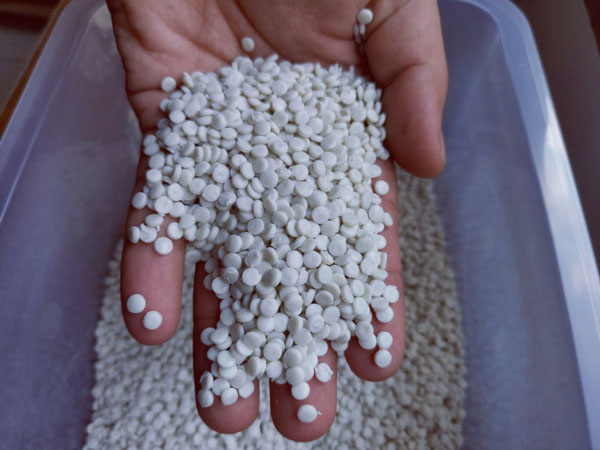 金华白色高密度聚乙烯HDPE再生颗粒