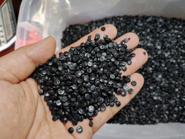 金华黑色HDPE双壁波纹管专用料